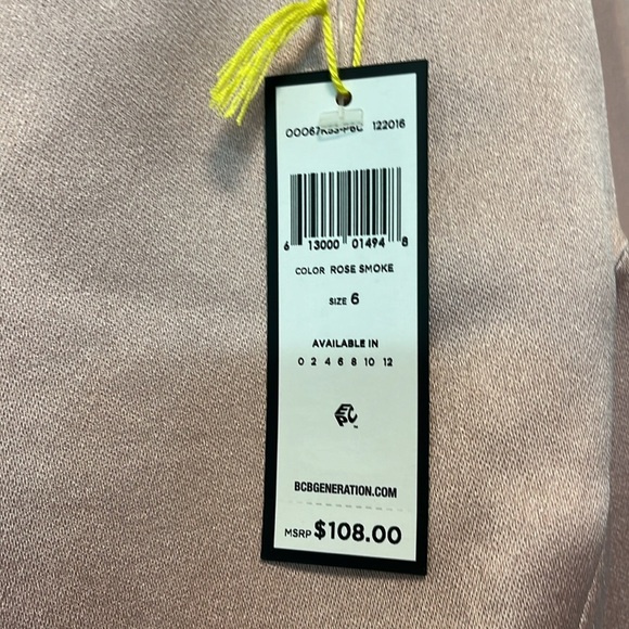 NWT BCBG Rose Gold dress - Picture 3 of 7